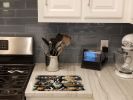 NEW Boston Terrier Fall Kitchen Pumpkins Glass Cutting Board Decorative Tempered Glass Kitchen Cutting and Serving Board Large Size Chopping Board