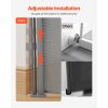 Retractable Baby Gate, 34 inch Tall, Extends up to 110 inch Wide, Retractable Gate for Kids or Pets, Mesh Material, Easy to Install for Indoor Stairs